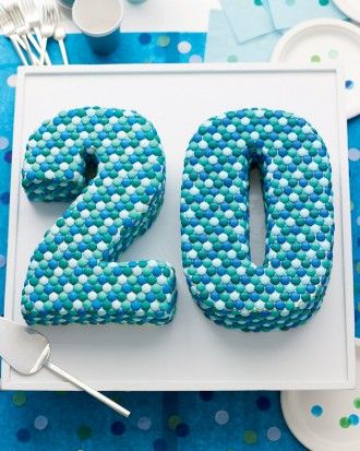 numbers for parties Martha Stewart Entertaining, Martha Stewart Recipes, Adult Party Themes, Cake Chocolat, Number Cakes, Cake Cover, Cupcake Cake, 20th Birthday, White Cake