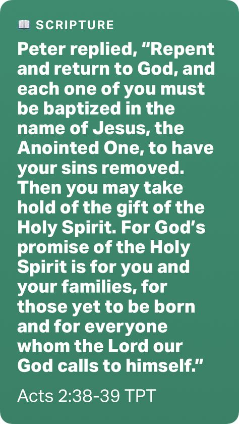 Acts 2:38, Acts 2 38, Acts 2, In The Name Of Jesus, In The Beginning God, Plan Of Salvation, God's Promise, Names Of Jesus Christ, Holy Ghost