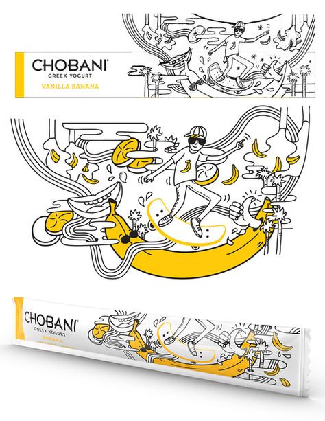 Chobani Yogurt Kids — The Dieline - Package Design Resource Kids Package Design, Chobani Yogurt, Kids Packaging, Juice Packaging, Food Graphic Design, Magazine Layout Design, Food Packaging Design, Packing Design, Animation Background