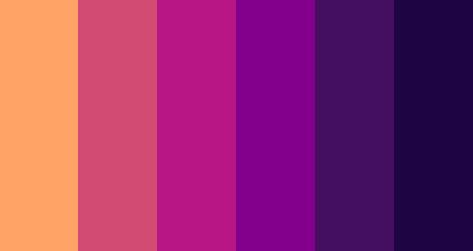 Purple Color Combinations, Flat Color Palette, Purple Palette, Orange Color Palettes, Cool Color Palette, Purple Color Palettes, Gold Color Palettes, Color Palette Challenge, Color Pallete