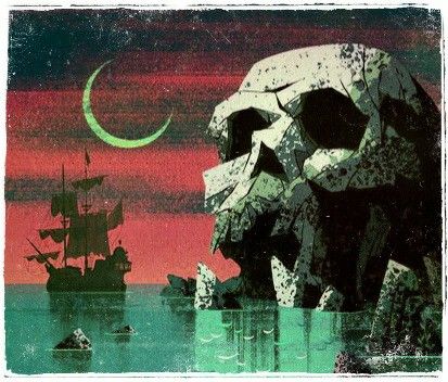 Nautical Fantasy Art, Ghost Pirate Aesthetic, Creepy Circus Art, Pirate Painting, Pirate Artwork, Pirate Clothes, Ghost Pirate, Pirate Aesthetic, Pirate Skeleton