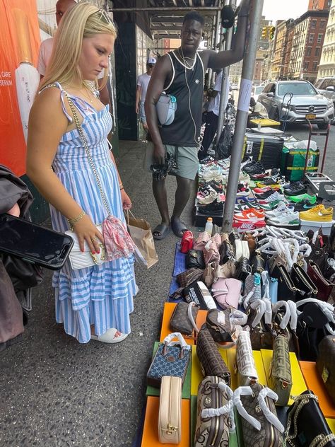 Bag, shoe counterfeiters back in force on NYC's Canal Street Canal Street New York Shopping, Canal Street New York, Gucci Bucket Hats, New York Shopping, Say Her Name, Nyc Shopping, Lower Manhattan, How Many People, New York Travel