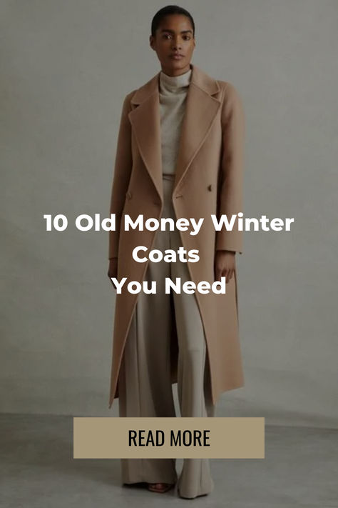 Discover 10 timeless old money winter coats that exude elegance and sophistication. From classic wool overcoats to luxurious cashmere trench coats, these styles will keep you warm while showcasing understated wealth and heritage. Perfect for the refined gentleman who values quality and tradition."

old money style, luxury winter coats, classic men's fashion, wool overcoat, cashmere trench coat, timeless style, elegant winter wear Elegant Winter Jacket, Old Money Winter Coat, Wool Trench Coat Outfit, Old Money Coat, Coated Jeans Outfit, Classy Winter Coat, Winter Old Money, Wool Coat Outfit, Old Money Winter