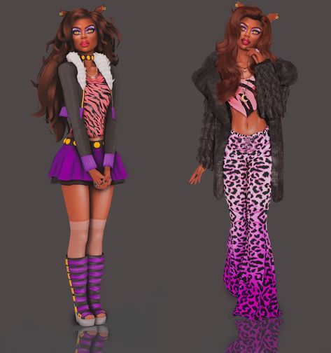 Clawdeen Wolf 2023 review | Ladybugtrait on Patreon Sims 4 Cc Clawdeen Wolf, Clawdeen Wolf Sims 4 Cc, Clawdeen Sims 4 Cc, Sims 4 Cc Monster High Clawdeen, Sims 4 Zebra Print, Monster High Sims 4 Cc Patreon, Sims Monster High, Sims Cc Monster High, Ts4 Monster High Cc