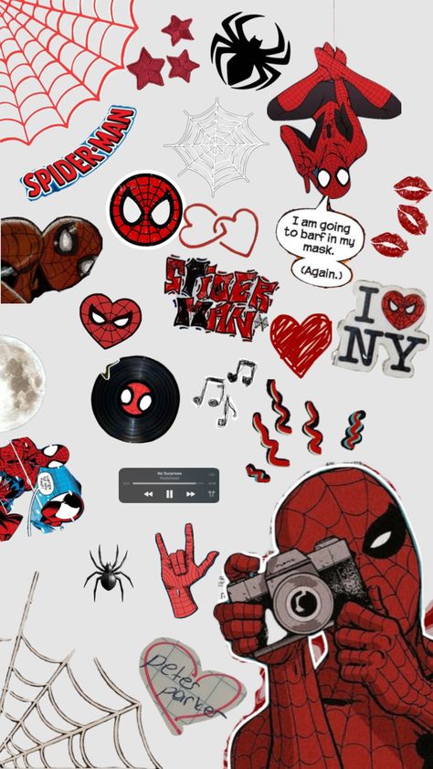 Spiderman Stickers, Your Aesthetic, Connect With People, Creative Energy, Spiderman, Energy, Collage, Wall