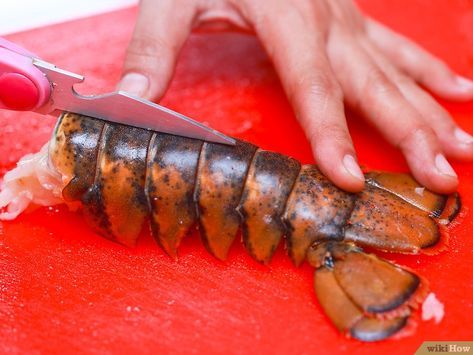 Lobster Tails Recipes, How To Prepare Lobster, Cooking Frozen Lobster Tails, Cook Lobster Tails, Night Cuddles, Baked Lobster Tails, Frozen Lobster Tails, Cook Lobster, Cooking Lobster Tails