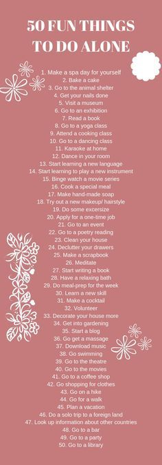 Things to do alone when bored. Things to do at home. Activites. Things to do when bored. woman fun teens ideas in summer list when bored free outdoors at night in your room checklist date yourself in the city in fall on weekends #dateyourself #thingstodoalone  single ladies things to do how ideas challenge #solo-date #solodate tips life solo date ideas fun things to do on your own why you should date yourself dates to take yourself on the art of dating yourself www.mccormick-weddings.com Virgini City In Fall, Date Yourself, Solo Date Ideas, Dating Yourself, Solo Date, Summer List, Room Checklist, Bored At Home, Things To Do Alone