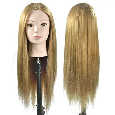 Hair Practice, Hairdressing Training, Hair Mannequin, Hair Barber, Curly Clip Ins, Human Hair Clip Ins, Mannequin Head, Mannequin Heads, Head Hair