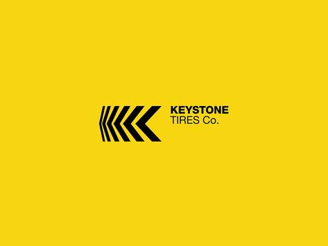 Keystone Tires Co. by Nikoloz Molodinashvili , Logo Designer on Dribbble Layout Logo Design, Auto Logo Design Ideas, Tire Logo Design, Logo Car Design, Transport Company Logo, Auto Logo Design, Excavation Logo, Gf Logo, Car Company Logo