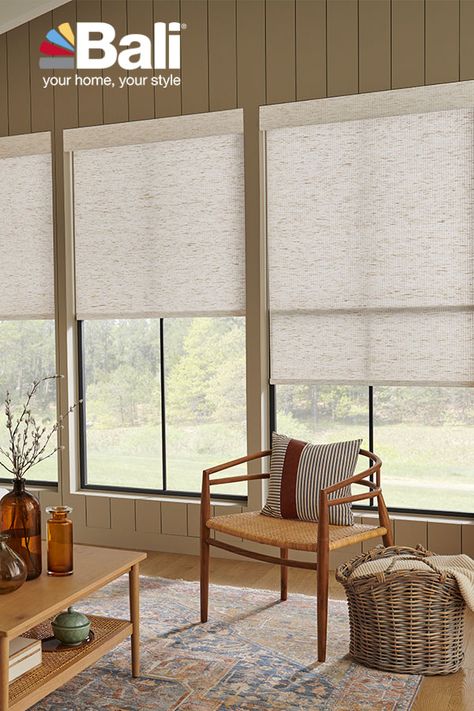 Decorating for fall can be a great way to transform your home into a cozy nest-just in time for cooler weather. With these 4 décor themes at our link in bio, you'll be ready for autumn in no time! [Roller Shades: Linen - Light Filtering, Natural] Light Filtering Roller Shades, Bali Roller Shades, Goodbye Summer Hello Autumn, Cordless Shades, Roll Up Blinds, Shades Window Treatments, Cordless Roller Shade, Bali Blinds, Small Balconies