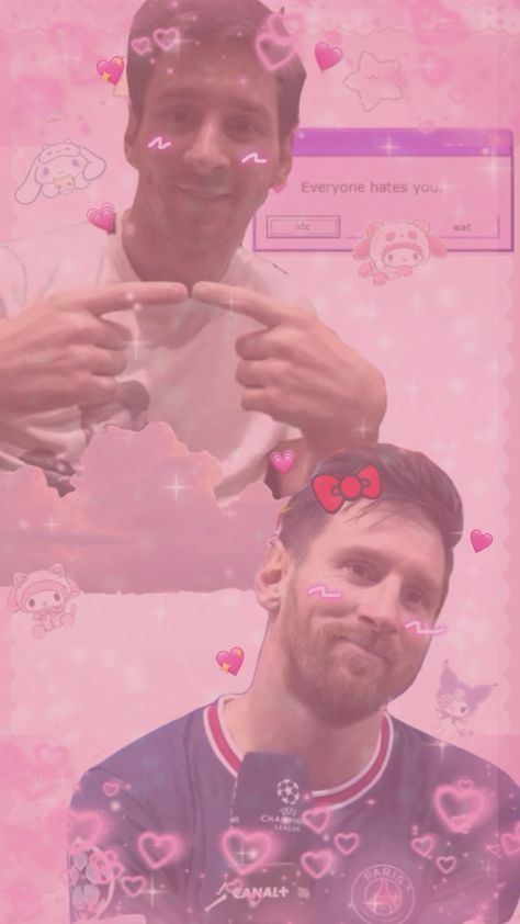 I’m not very good at this but enjoy 💝#pink #cute #pinkaesthetic #funny #messi #football #soccer #fyp #barcelona #aesthetic #wallpaper Barcelona Aesthetic Wallpaper, Messi Aesthetic Wallpaper, Soccer Aesthetic Wallpaper, Messi Cute, Aesthetic Football Wallpaper, Barcelona Funny, Barca Wallpapers, Funny Messi, Messi Aesthetic