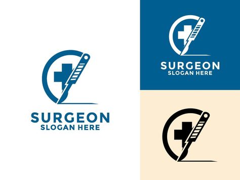 Surgeon logo design, Surgery department logo. Medical surgical logo, Surgery department logo Surgeon Logo Design, Surgery Logo Design, The Surgeon, Clinic Logo, Medical Logo Design, Best Gaming Wallpapers, General Surgery, Logo Idea, Medical Logo