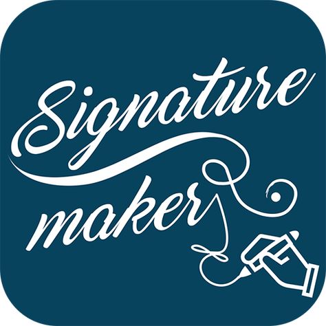 #App of the Day 02 Aug 2023 Signature Maker to My Name by Vasu infotech https://www.designnominees.com/apps/signature-maker-to-my-name Signature Creator, Certificate Maker, Signature Maker, Photo Signature, Business Apps, Signature Generator, Stamp Maker, Cool Signatures, Custom Signature