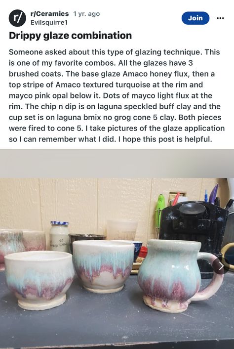 Pink Opal Glaze Combinations, Mayco Glaze Combinations, Mayco Glaze, Glaze Combinations, Glaze Combos, Amaco Glazes, Ceramic Glaze Recipes, Glazing Techniques, Tile Color