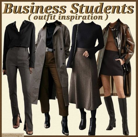 Anthropology Aesthetic, Business Students, Academia Aesthetic Outfit, Dark Academia Outfits, Mode Ulzzang, Dark Academia Outfit, Academia Clothes, Academia Outfits, Academia Style