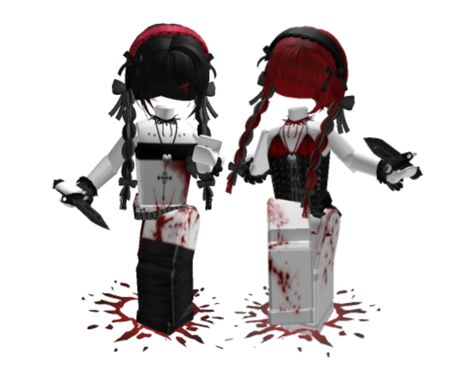 Roblox Avatars Ideas, Avatar Halloween, Avatar Cosplay, Halloween Duos, Emo Roblox, Roblox Skin, Halloween Matching, Emo Roblox Avatar, Roblox Fits