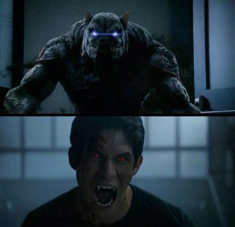 Scott deserves a medal. He gave up his supernatural identity to the whole of BHHS and faced the beast, knowing full well he wouldn't stand a chance, all in the name to protect his friends. He's a true hero and a true, true alpha. #5x18 #TeenWolf Teen Wolf Eyes, Teen Wolf Werewolf, True Alpha, Alpha Werewolf, Wolf Shifter, Wolf Team, Teen Wolf Scott, Wolf Eyes, Armored Truck