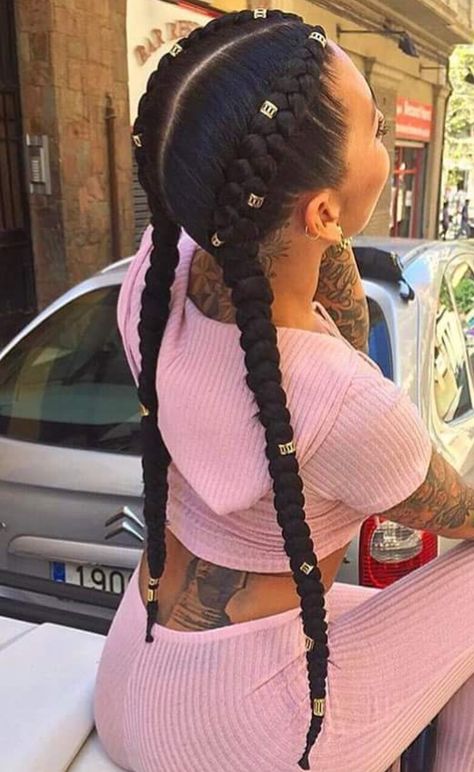 Dutch Hairstyles, Dutch Boxer Braids, Boxer Braids Hairstyles, French Braid Styles, Two French Braids, Two Braid Hairstyles, New Natural Hairstyles, Boxer Braids, French Braids