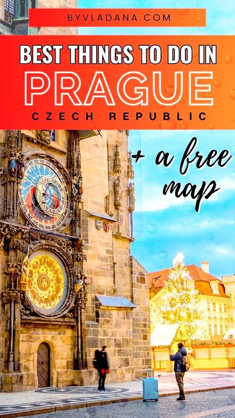 Looking for fun and free activities in Prague, Czech Republic? Plan your perfect trip with this recommendations for best things to do in Prague, Czech Republic. From exploring the Old Town to enjoying top 10 fun and free activities, our guide covers top touristy spots and unique and unusual experiences. Perfect for summer or winter visits, especially in December, find out what makes Prague a must-see destination. Prague Czech Republic December, What To See In Prague, Prague Must See, Prague Map, Prague Guide, Prague Hotels, Dancing House, Visit Prague, Prague Travel