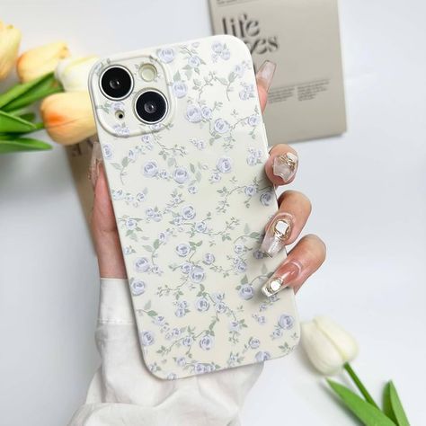 Amazon.com: DYFYFKDI Floral Case for iPhone 14 Cute Flower Rose Pattern Aesthetic for iPhone 14 Case Vintage Girls Women,Oil Flowers Girly Trendy Slim Fit TPU Shockproof Protective Case, Beige : Cell Phones & Accessories Oil Flowers, Aesthetic Floral Pattern, Preppy Phone Case, Pattern Aesthetic, Dream Phone, Aesthetic Floral, Girl Phone Cases, Floral Cases, Pretty Iphone Cases