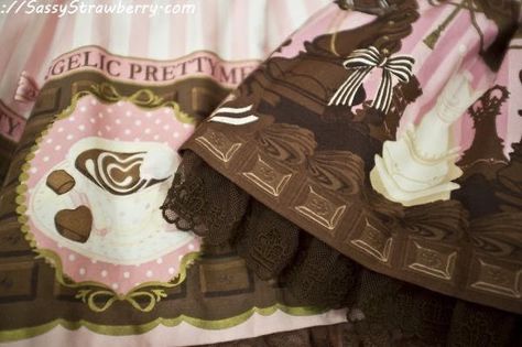 (1) Bookmarks / X Choco Biscuit, Neapolitan Ice Cream, Chocolate Girls, Chocolate Strawberry, Pink And Brown, Chocolate Strawberries, Sweet Lolita, Love Chocolate, J Fashion