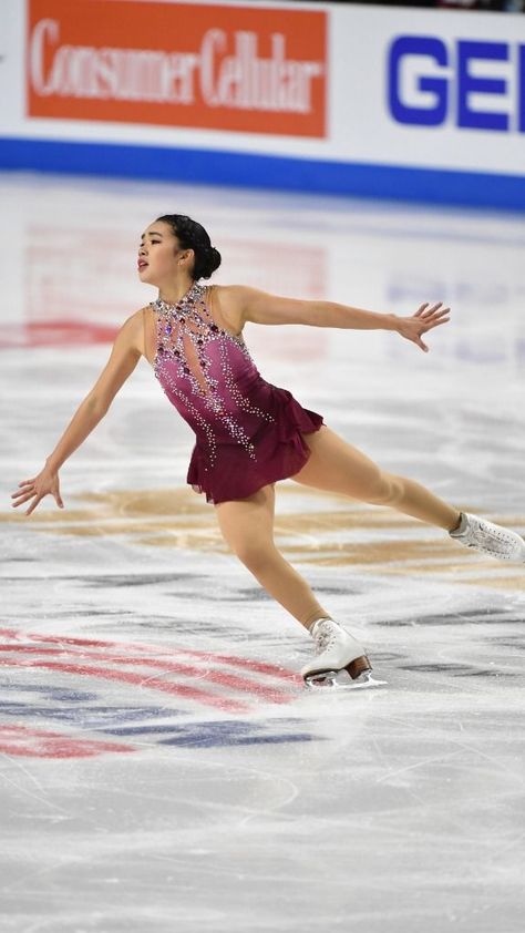 Ombre Figure Skating Dress, Karen Chen, Ombre Fabric, Figure Skating Dress, Ombre Design, Skating Dress, Ice Dance, Country Dresses, Figure Skating Dresses