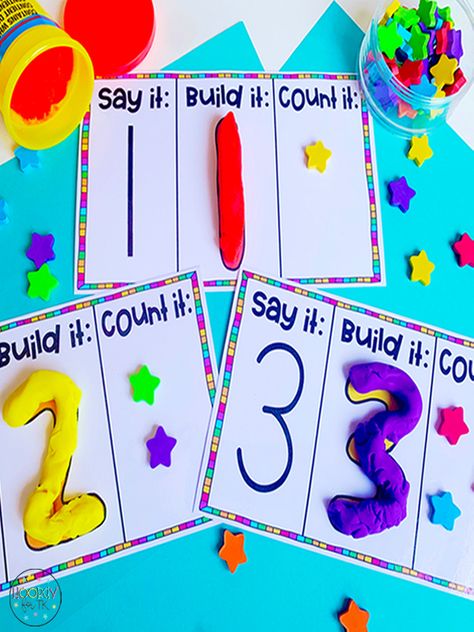 Learning Numbers Activities Preschool, Preschool Number One Activities, Gsrp Small Group Ideas, Number 1 Math Activities Preschool, Pre K Numbers Activities, Prek Class Activities, Hands On Learning Activities Preschool, Math For Pre K, Learning Number Activities