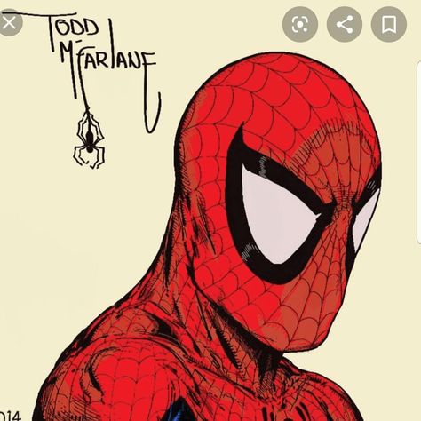 Todd McFarlane on Instagram: “A guy I use to draw a few years back. I pencilled, inked and colored this on my Samsung Note tablet on the road.  TODD  #spiderman #spidey…” Todd Mcfarlane Spiderman, Spiderman Comic Covers, Spidey Icon, Note Tablet, The Prodigal Son, Grunge Pictures, Todd Mcfarlane, Marvel Zombies, Comic Book Art Style