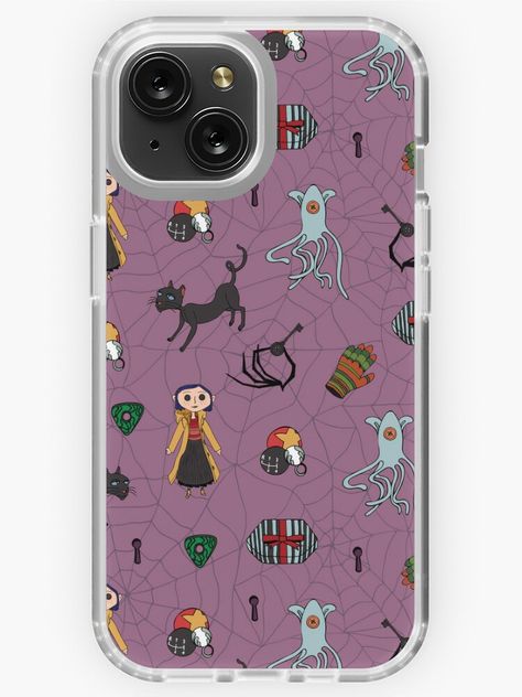 "Purple Coraline Pattern" iPhone Case for Sale by LeMotifRouge Coraline Pattern, Pattern Iphone Case, Settings App, Iphone 8 Cases, Pattern Iphone, Coraline, Iphone Case Design, Pet Bandana, Iphone Models