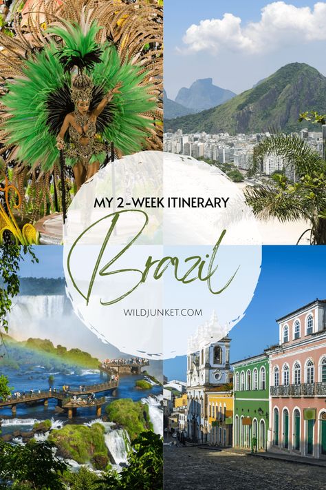 Brazil Itinerary 1 Week, Brazil Bucket List, Things To Do In Brazil, Brazil Itinerary, Indian Jones, Carnival Brazil, Brazil Trip, Brazil Travel Guide, Brazil Vacation