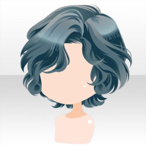 Short Fluffy Hair Drawing Reference Male, Wavy Hair Drawing Reference Male, Anime Wavy Hair Guy, Wavy Hair Drawing Male, Wavy Short Hair Drawing, Chibi Short Hair, Messy Short Hair Drawing, Fluffy Hair Drawing Reference Male, Short Male Hair