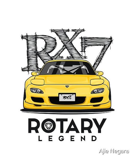 Yellow Mazda RX-7 Car Drawing Vector Rx7 Anime, Rx7 Drawing, Mazda Rx7 Drawing Easy, Jdm Drawing, Mazda Rx7 Drawing, Car Wallpaper Mazda Rx7, Mazda Rx7 Illustration, Mazda Rx7 Fd Wallpaper, Photoshop Tutorial Typography