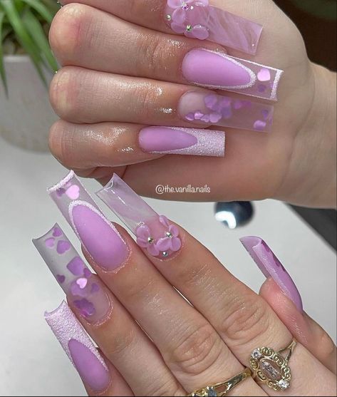 Purple Nails Medium Length, Purple Nails Medium, Vanilla Nails, Quince Nails, Nails Medium Length, February Nails, Valentine Nails, Acrylic Nails Coffin Pink, Nails Medium