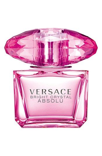 Versace 'Bright Crystal Absolu' Eau de Parfum available at #Nordstrom Versace Bright Crystal Absolu, Bright Crystal Absolu, Versace Parfum, Versace Fragrance, Perfume Versace, Blossom Perfume, Versace Perfume, Flower Perfume, Bright Crystal