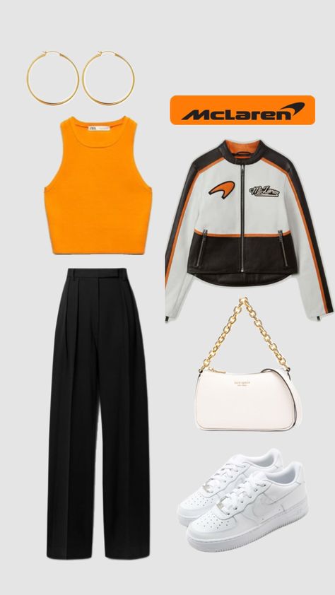 #mclaren #f1 #orange #landonorris #oscarpiastri #outfit #wag