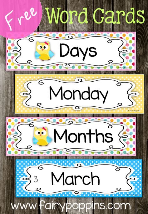 FREE Days and Months – Fairy Poppins – Fairy Poppins Alphabet Crown, Caterpillar Activity, Fairy Poppins, Free Classroom Printables, Daycare Rooms, Rainbow Classroom, Math Activities For Kids, Learning Printables, Early Childhood Teacher