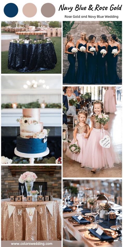 Navy Blue And Rose Gold Wedding Bridesmaid Dresses, Rose Gold And Navy Blue Wedding Theme Wedding Table Decor, Rose Gold And Navy Blue Wedding, Navy Blue And Rose Gold Wedding, Rose Gold Navy Wedding, Navy Rose Gold Wedding, Navy And Rose Gold Wedding, Gold And Navy Blue Wedding, Blue And Rose Gold Wedding