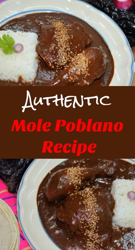 Authentic Mexican Mole Recipe, Chili Mole Recipe, Best Mole Sauce Recipe, Oaxaca Mole Recipe, Mole Enchilada Sauce, Best Mole Recipe, Authentic Mole Recipe, Slow Cooker Chicken Mole, Mexican Mole Recipe Authentic