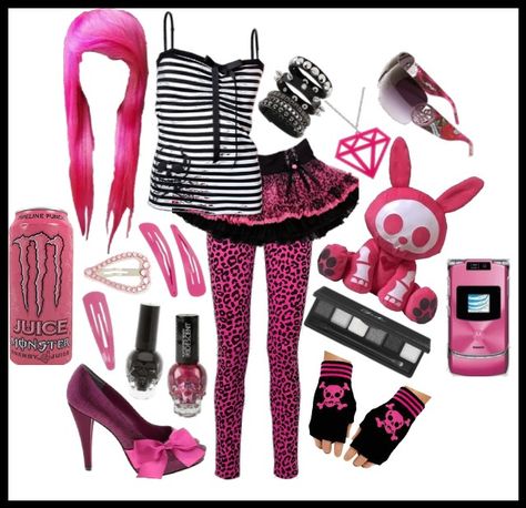 Scene Queen Outfit, Scene Kid Outfits, Scene Fits, Emo Scene Aesthetic, Scene Aesthetic, Kid Outfits, 2000s Mcbling, Scene Core, Interesting Outfits