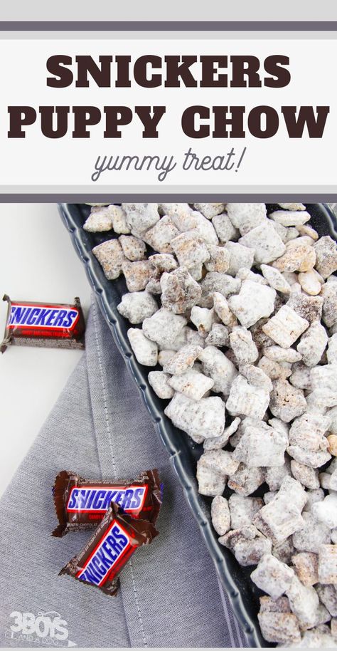 Puppy Chow Recipe Without Peanut Butter, Best Puppy Chow, Best Puppy Chow Recipe, Puppy Chow Cookies, Snickers Recipe, Puppy Chow Recipe, Muddy Buddies Recipe, Chow Recipe, Muddy Buddy