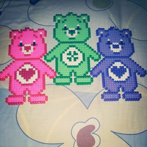 Crochet A Bear, Perler Bead Mario, Bear Ideas, Cutest Crochet, Diy Projects Gifts, Plastic Canvas Ornaments, Perler Crafts, Animal Cross Stitch Patterns, Hama Beads Patterns