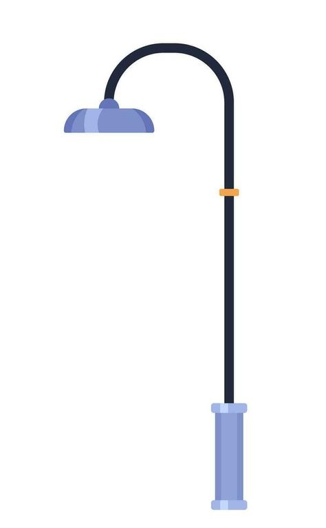 Lamppost streetlamp 2D cartoon object. Streetlight lamp isolated vector item white background. Outdoor illumination pole. Old lamp post. Vintage street light color flat spot illustration Old Lamp Post, Vintage Street Light, Street Cartoon, Spot Illustration, 2d Cartoon, Old Lamps, Street Lamp, Environment Design, Street Light