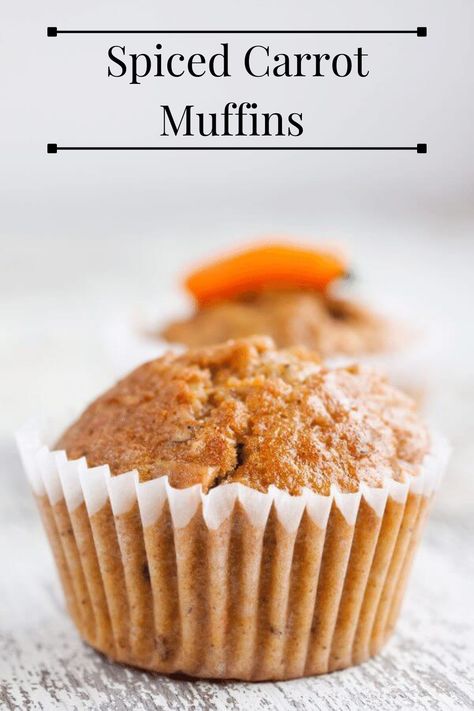 Healthy Carrot Cake Muffins, Carrot Muffin Recipe, Healthy Carrot Cake, Carrot Spice Cake, Spiced Carrots, Moist Carrot Cakes, Carrot Cake Muffins, Healthy Carrot Cakes, Carrot Muffins