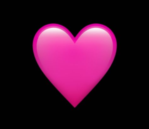 Iphone Emoji, Ios 16, The Pink, Pink Heart, Iphone 8, Ios, Iphone, Pink, Black