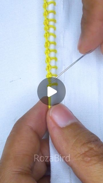 Embroidery Edging, Crochet Edging Patterns Free, Diy Stitch, Basic Hand Embroidery Stitches, Crochet Edging Patterns, Embroidery Stitches Tutorial, Sewing Stitches, Hand Embroidery Stitches, April 15