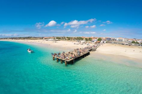 Aerial view of Santa Maria beach in Sal Cape Verde - Cabo Verde. Aerial view of , #AFF, #Santa, #Maria, #Aerial, #view, #beach #ad Santa Maria Cape Verde, Cape Verde Sal, Grand Canyon Tours, Africa Tour, Cape Verde Islands, Cap Vert, Cabo Verde, Cape Verde, Ireland Vacation