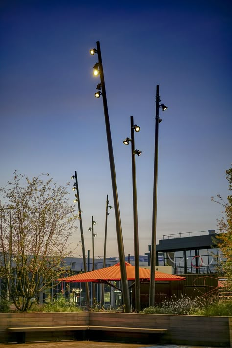 Pole Lights Outdoor, Public Lighting, Square Lighting, Urban Light, Lamp Collection, Urban Lighting, Area Lighting, Commercial Building, Lighting Outdoor