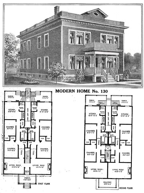 Victorian Apartment Building, Vintage Apartment Floor Plans, Apartment Blueprints, Manor House Plans, Vintage Floor Plans, Victorian Apartment, Victorian House Plans, Vintage Apartment, Apartment Floor Plan