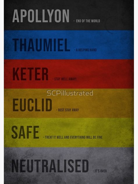 "SCP CLASSES" Canvas Print by SCPillustrated | Redbubble Scp Classes, Classes Poster, Scp Foundation Logo, Foundation Logo, Scp 049, Class Poster, Watch The World Burn, Cool Science Facts, Writing Dialogue Prompts