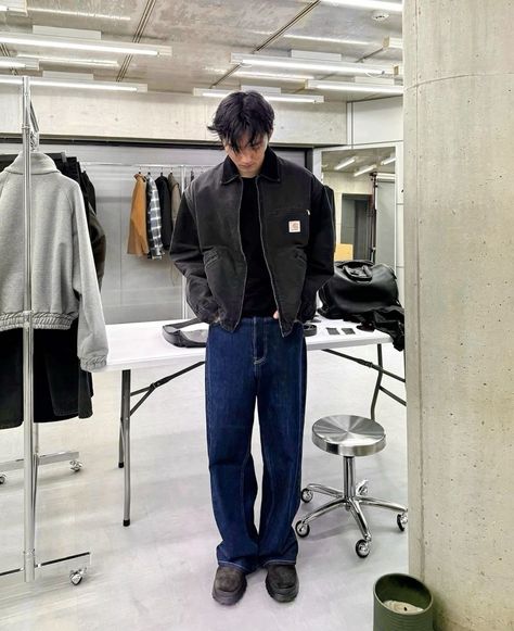 Japanese Menswear, Their Aesthetic, Models Off Duty Style, Classy Outfits Men, Concept Clothing, Minimalist Designs, Mens Fashion Casual Outfits, Men Fits, Mens Streetwear